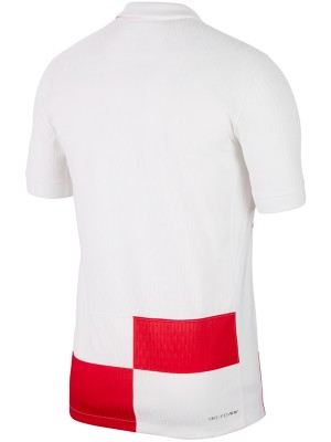 Croatia maglia da casa uniforme da calcio prima maglia sportiva da calcio da uomo 2024-2025